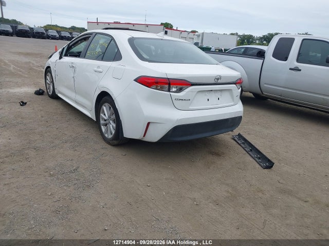 2025 Toyota Corolla Le მანქანა იყიდება აუქციონზე, vin: 5YFB4MDE9SP233152, აუქციონის ნომერი: 12714904