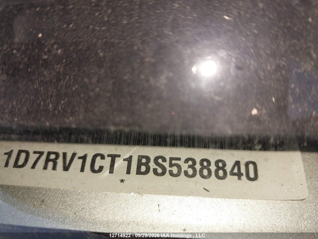 Aukcja sprzedaży 2011 Ram 1500, vin: 1D7RV1CT1BS538840, numer aukcji: 12714922