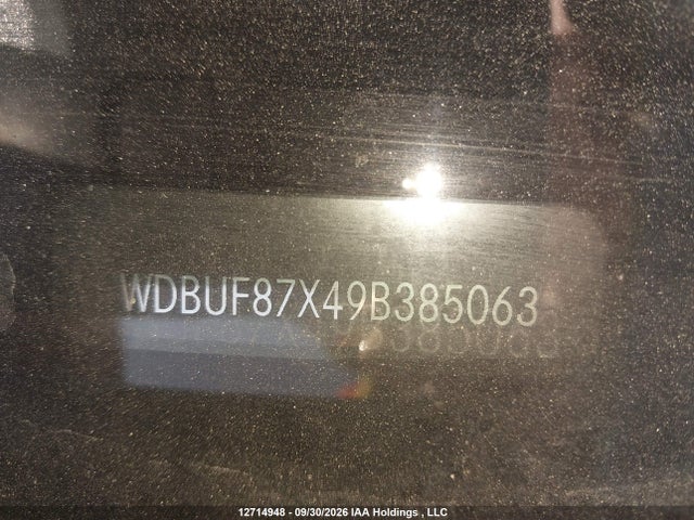 2009 Mercedes-benz E 350 4matic მანქანა იყიდება აუქციონზე, vin: WDBUF87X49B385063, აუქციონის ნომერი: 12714948