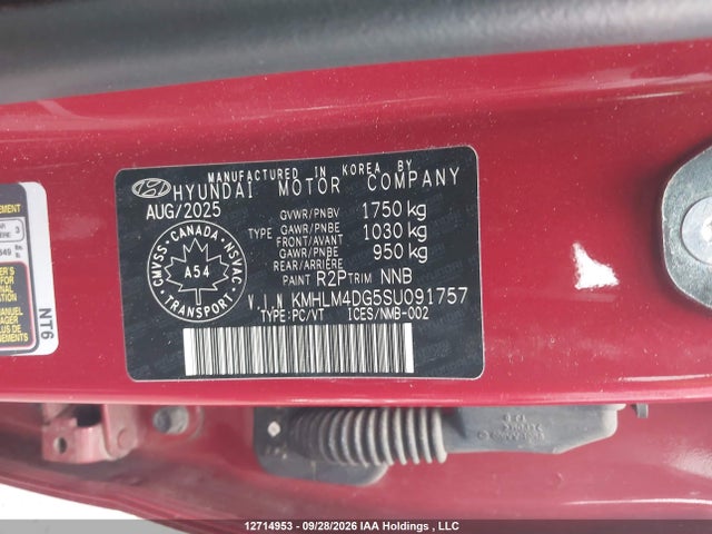 Hyundai Elantra 2025 KMHLM4DG5SU091757 Image 18