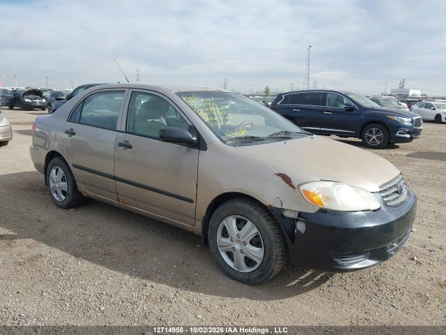 2003 Toyota Corolla Ce/le/sport მანქანა იყიდება აუქციონზე, vin: 2T1BR32EX3C770967, აუქციონის ნომერი: 12714956