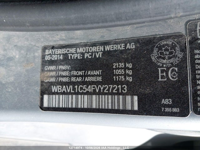 BMW X1 Xdrive28i 2015 WBAVL1C54FVY27213 Image 19