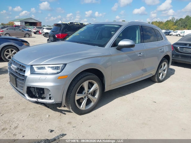 12714976 :رقم المزاد ، WA1BNAFY1J2237349 vin ، 2018 Audi Q5 2.0t Progressiv مزاد بيع