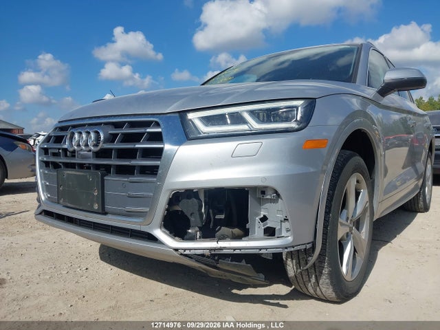 12714976 :رقم المزاد ، WA1BNAFY1J2237349 vin ، 2018 Audi Q5 2.0t Progressiv مزاد بيع
