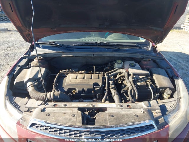 12714981 :رقم المزاد ، 1G1PF5SC8C7310192 vin ، 2012 Chevrolet Cruze Lt Turbo مزاد بيع