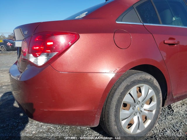 12714981 :رقم المزاد ، 1G1PF5SC8C7310192 vin ، 2012 Chevrolet Cruze Lt Turbo مزاد بيع