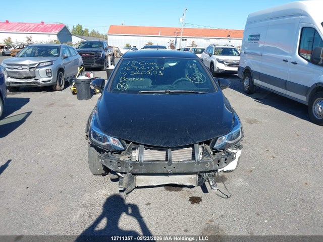 Продажа на аукционе авто 2018 Chevrolet Cruze Lt Auto, vin: 3G1BE6SMXJS520593, номер лота: 12711357