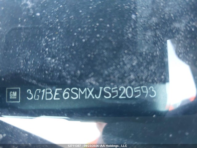 Продажа на аукционе авто 2018 Chevrolet Cruze Lt Auto, vin: 3G1BE6SMXJS520593, номер лота: 12711357