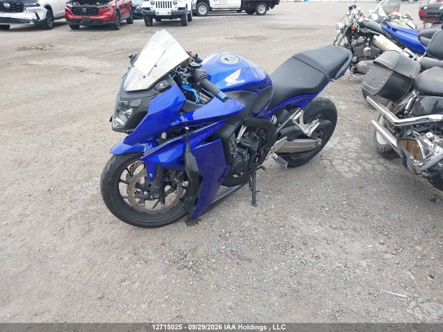 12715025 :رقم المزاد ، MLHRC7463F5100074 vin ، 2015 Honda Cbr650 F مزاد بيع