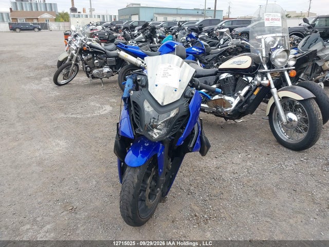 12715025 :رقم المزاد ، MLHRC7463F5100074 vin ، 2015 Honda Cbr650 F مزاد بيع