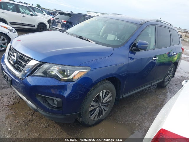 2018 Nissan Pathfinder S/sv/sl/platinum მანქანა იყიდება აუქციონზე, vin: 5N1DR2MM7JC672651, აუქციონის ნომერი: 12715027
