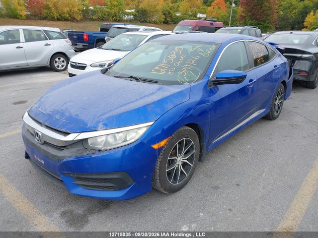 Honda Civic 2017 2HGFC2F53HH014600 Image 2