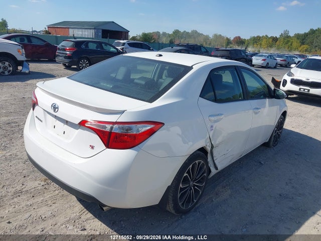 Продаж на аукціоні авто 2015 Toyota Corolla S, vin: 2T1BURHE4FC266959, номер лоту: 12715052