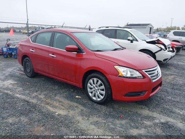 12715081 :رقم المزاد ، 3N1AB7AP0EL672012 vin ، 2014 Nissan Sentra 1.8 S/1.8 Sl/1.8 Sr/1.8 Sv مزاد بيع