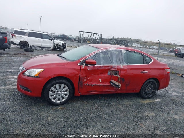 12715081 :رقم المزاد ، 3N1AB7AP0EL672012 vin ، 2014 Nissan Sentra 1.8 S/1.8 Sl/1.8 Sr/1.8 Sv مزاد بيع