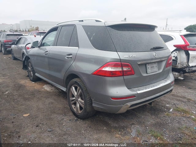Auction sale of the 2012 Mercedes-benz Ml 350 Bluetec 4matic, vin: 4JGDA2EB8CA007549, lot number: 12715111