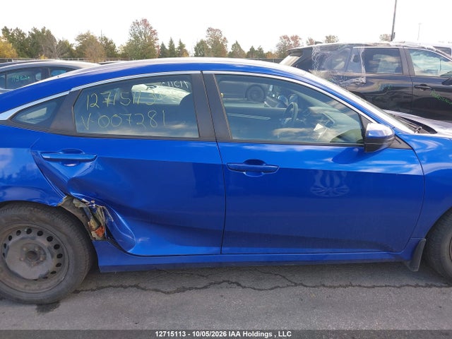 12715113 :رقم المزاد ، 2HGFC2F53JH007281 vin ، 2018 Honda Civic Lx مزاد بيع