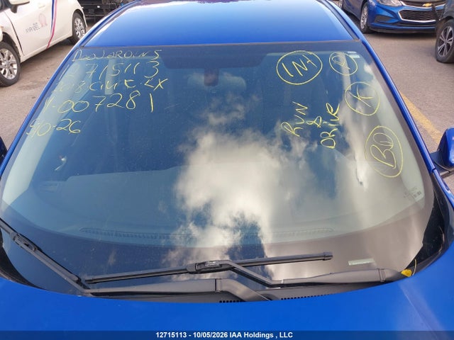 12715113 :رقم المزاد ، 2HGFC2F53JH007281 vin ، 2018 Honda Civic Lx مزاد بيع