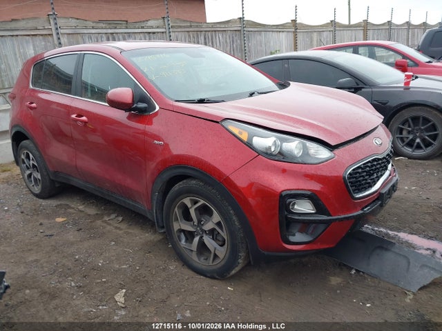 12715116 :رقم المزاد ، KNDPMCAC8M7911333 vin ، 2021 Kia Sportage Lx/lx S مزاد بيع