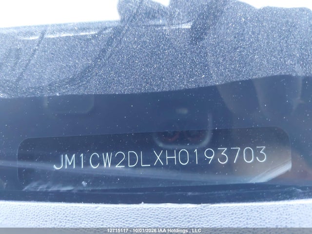 JM1CW2DLXH0193703 Mazda Mazda5 Gt