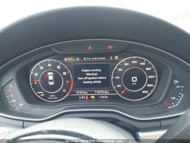 12715132 :رقم المزاد ، WAURNAF4XHN072019 vin ، 2017 Audi A4 Prestige مزاد بيع