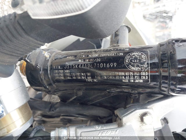 Suzuki Dr-z400 Sm 2020 JS1SK44A9L7101699 Image 10