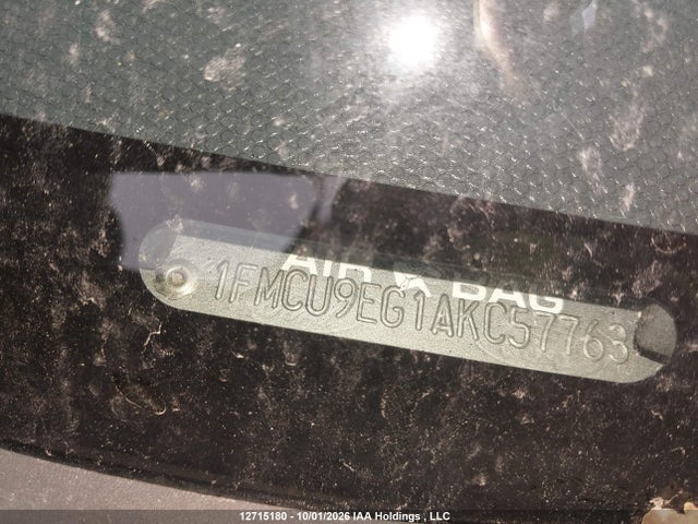 Aukcja sprzedaży 2010 Ford Escape Limited, vin: 1FMCU9EG1AKC57763, numer aukcji: 12715180