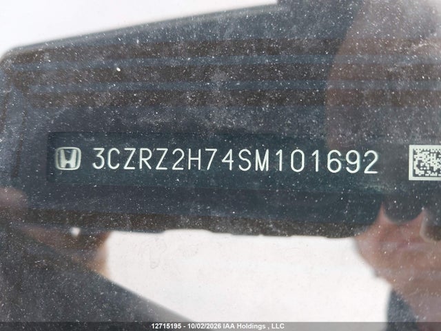 Продаж на аукціоні авто 2025 Honda Hr-v Exl, vin: 3CZRZ2H74SM101692, номер лоту: 12715195