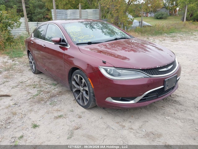 Chrysler 200 C 2016 1C3CCCCG5GN163470 головне зображення