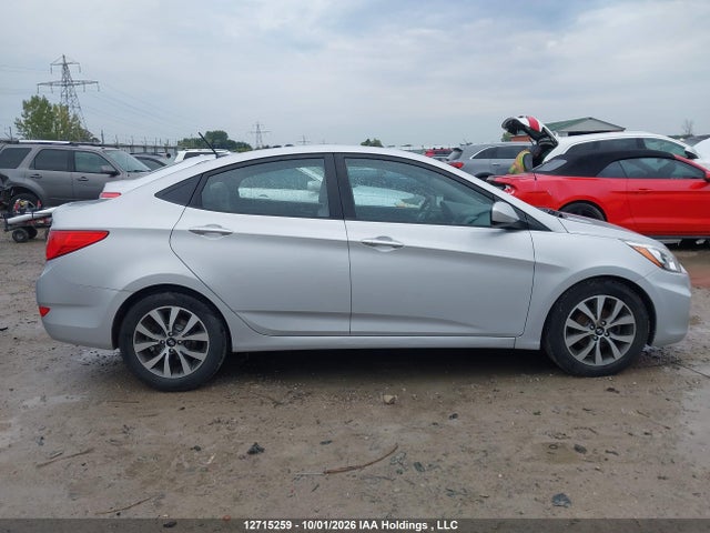 12715259 :رقم المزاد ، KMHCT4AE2HU298525 vin ، 2017 Hyundai Accent Se مزاد بيع