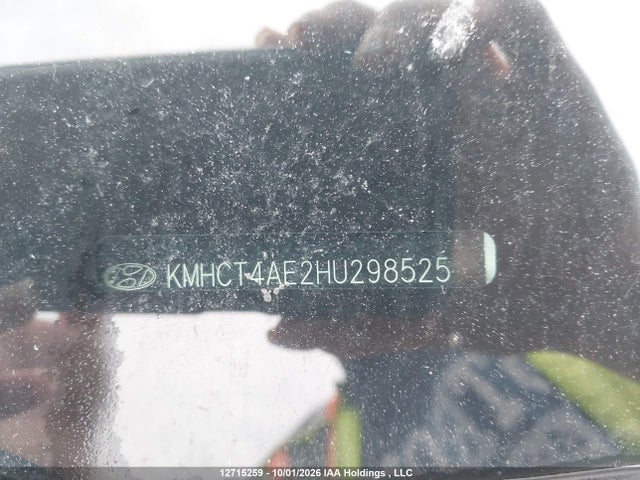 12715259 :رقم المزاد ، KMHCT4AE2HU298525 vin ، 2017 Hyundai Accent Se مزاد بيع