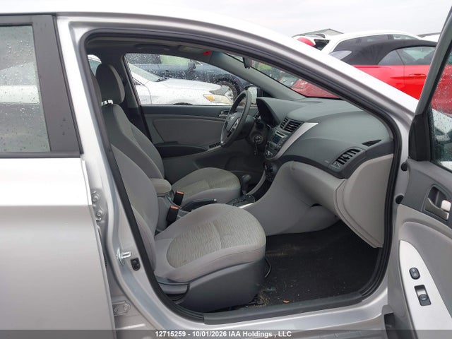 12715259 :رقم المزاد ، KMHCT4AE2HU298525 vin ، 2017 Hyundai Accent Se مزاد بيع
