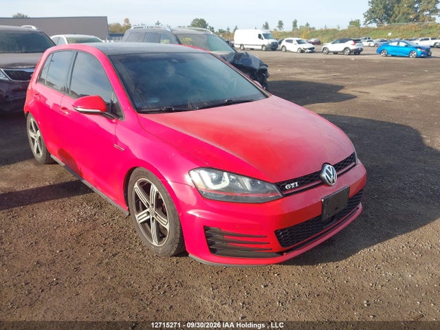 2016 Volkswagen Gti მანქანა იყიდება აუქციონზე, vin: 3VW4T7AUXGM062819, აუქციონის ნომერი: 12715271