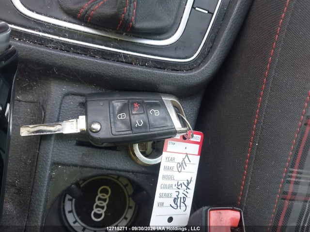 2016 Volkswagen Gti მანქანა იყიდება აუქციონზე, vin: 3VW4T7AUXGM062819, აუქციონის ნომერი: 12715271