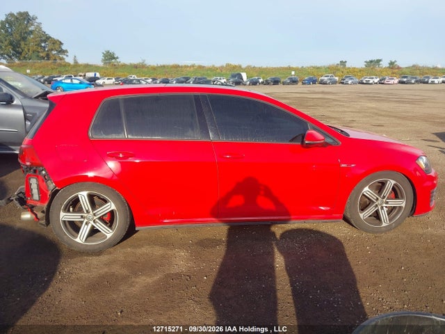 2016 Volkswagen Gti მანქანა იყიდება აუქციონზე, vin: 3VW4T7AUXGM062819, აუქციონის ნომერი: 12715271
