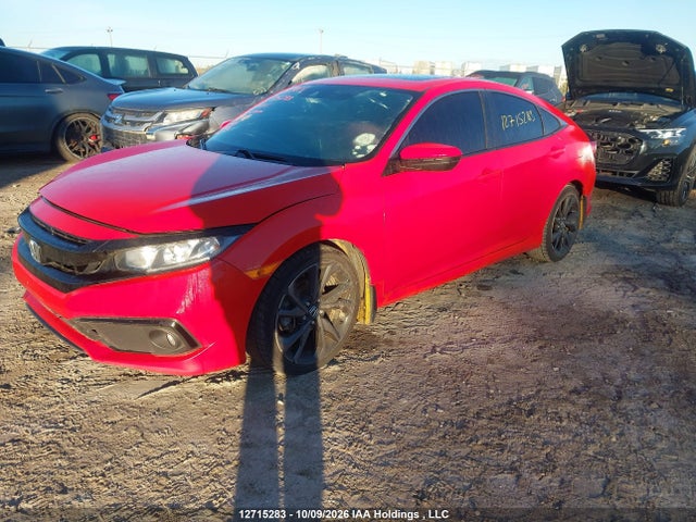 Honda Civic 2020 2HGFC2F89LH013082 Image 2