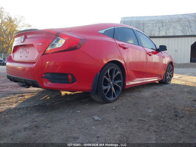Honda Civic 2020 2HGFC2F89LH013082 Image 4