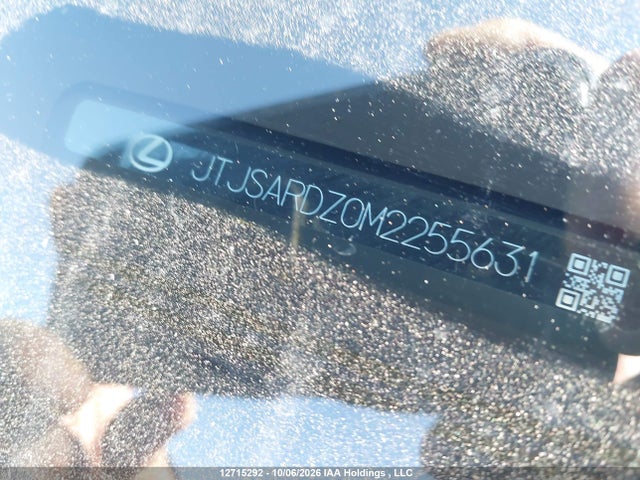 12715292 :رقم المزاد ، JTJSARDZ0M2255631 vin ، 2021 Lexus Nx 300 Base/300 Luxury/300 F Sport مزاد بيع