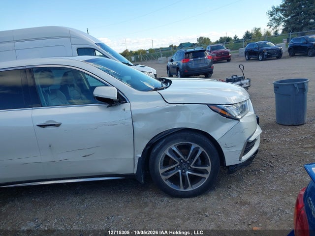 2018 Acura Mdx Navigation Package მანქანა იყიდება აუქციონზე, vin: 5J8YD4H4XJL802465, აუქციონის ნომერი: 12715305