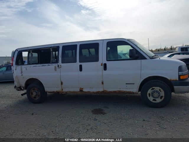 2006 Chevrolet Express G3500 მანქანა იყიდება აუქციონზე, vin: 1GAHG39U861120324, აუქციონის ნომერი: 12715342