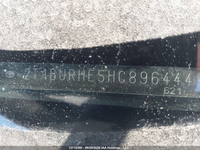 2T1BURHE5HC896444 Toyota Corolla L/le/xle/se/xse