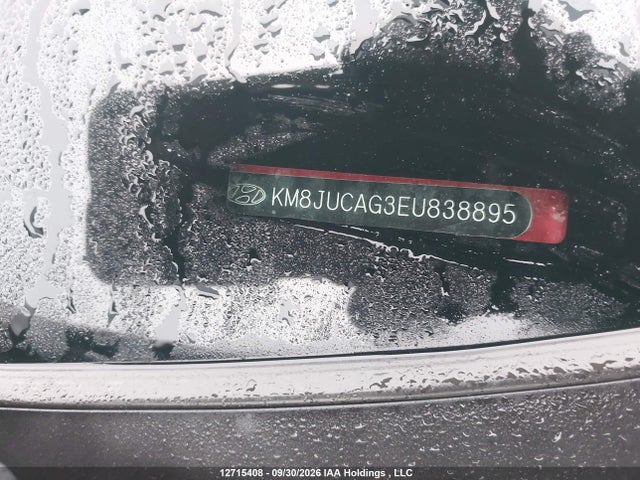 2014 Hyundai Tucson Gls მანქანა იყიდება აუქციონზე, vin: KM8JUCAG3EU838895, აუქციონის ნომერი: 12715408