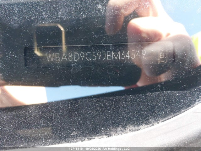Aukcja sprzedaży 2018 Bmw 330i Xdrive, vin: WBA8D9C59JEM34549, numer aukcji: 12715419