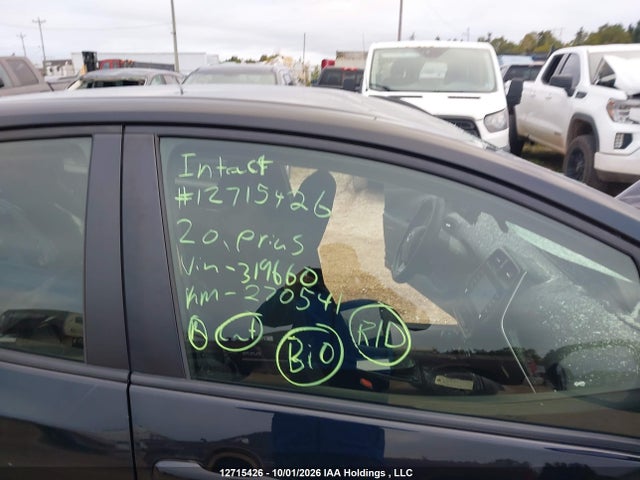 12715426 :رقم المزاد ، JTDL9RFU8L3019660 vin ، 2020 Toyota Prius Awd-e مزاد بيع
