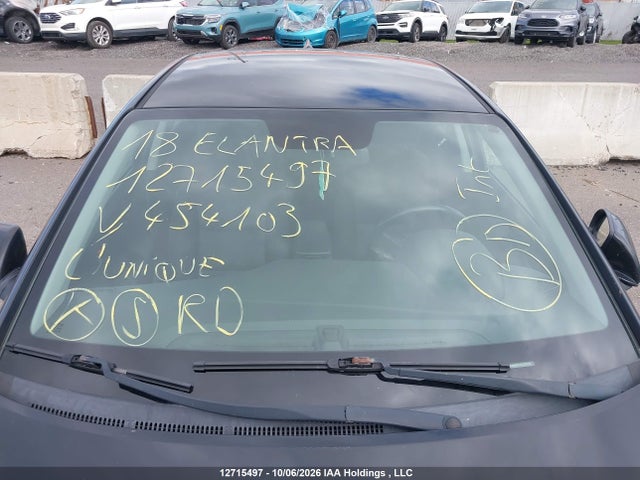 2018 Hyundai Elantra Gl მანქანა იყიდება აუქციონზე, vin: KMHD84LFXJU454103, აუქციონის ნომერი: 12715497