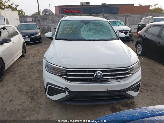 Aukcja sprzedaży 2024 Volkswagen Tiguan Comfortline, vin: 3VVMB7AX9RM059303, numer aukcji: 12715506
