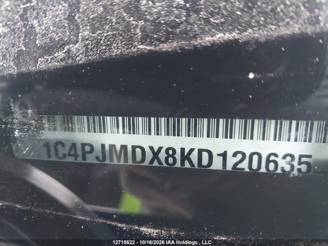 Продажа на аукционе авто 2019 Jeep Cherokee Limited, vin: 1C4PJMDX8KD120635, номер лота: 12715622