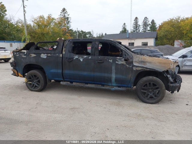 2022 Chevrolet Silverado 1500 მანქანა იყიდება აუქციონზე, vin: 3GCUDCET7NG657519, აუქციონის ნომერი: 12715651