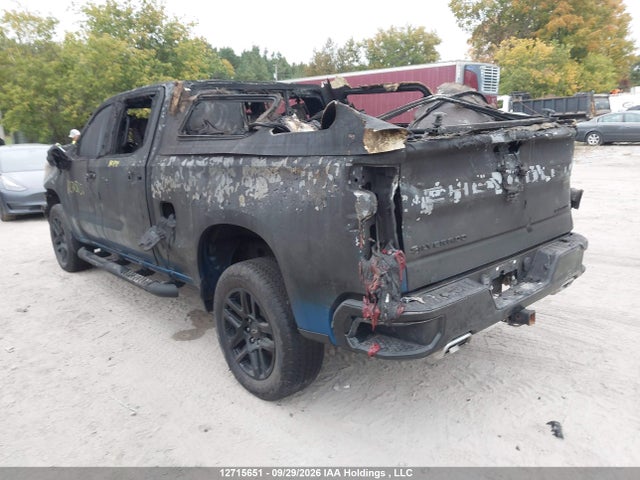 2022 Chevrolet Silverado 1500 მანქანა იყიდება აუქციონზე, vin: 3GCUDCET7NG657519, აუქციონის ნომერი: 12715651