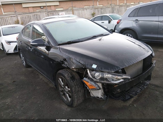 Продажа на аукционе авто 2018 Hyundai Elantra Sel/value/limited, vin: KMHD84LF2JU675050, номер лота: 12715663